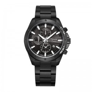 Alexandre Christie AC 6669 Full Black Steel MCBIPBA